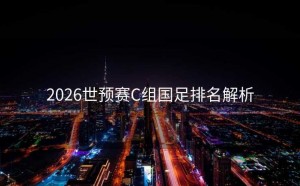 2026世预赛C组国足排名解析